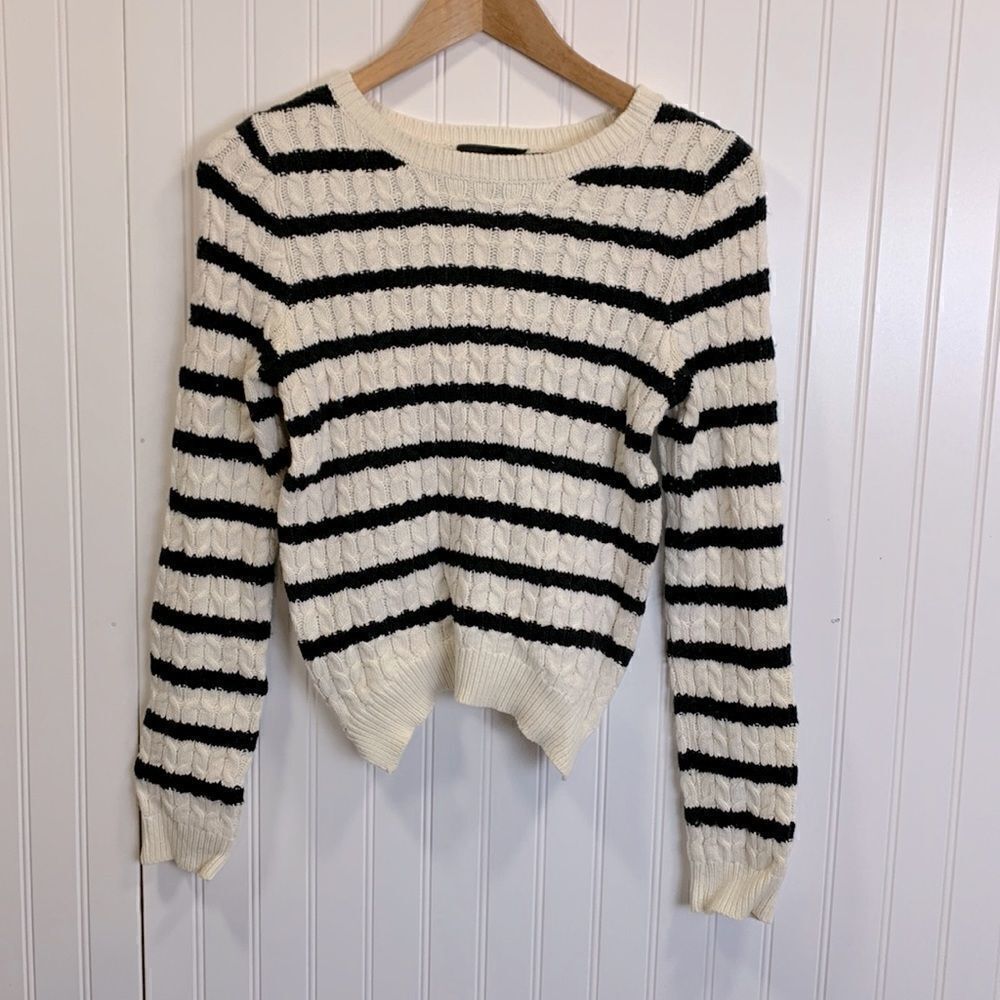 Romeo + Juliet couture striped sweater